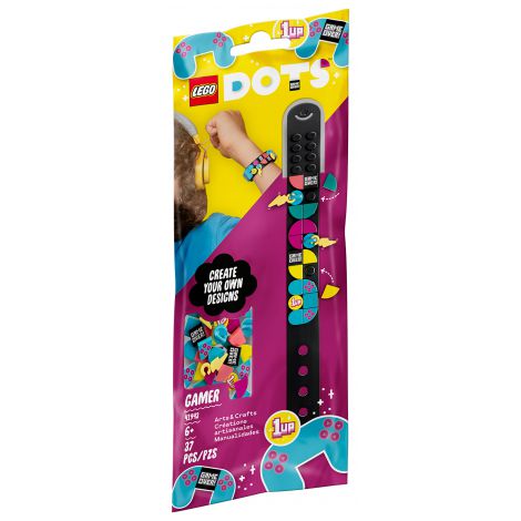 LEGO Dots 41943 Gracz Bransoletka z zawieszkami